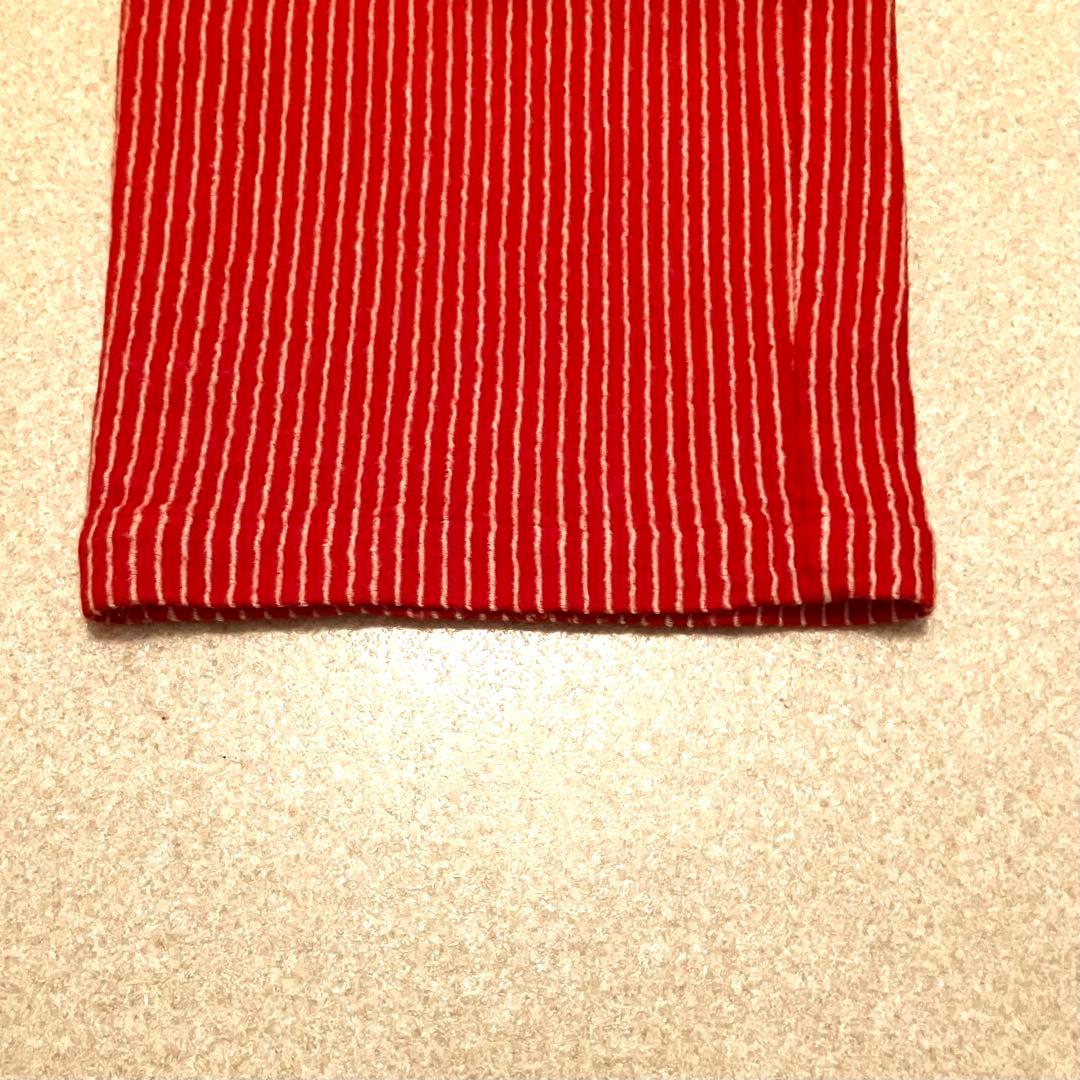 コムデギャルソン カジュアルパンツ 赤 ストライプ【新品未使用・希少】