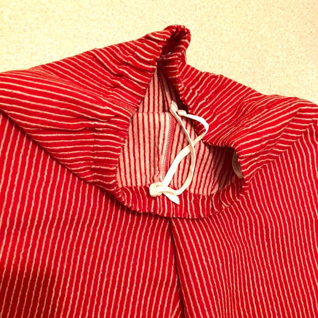 コムデギャルソン カジュアルパンツ 赤 ストライプ【新品未使用・希少】