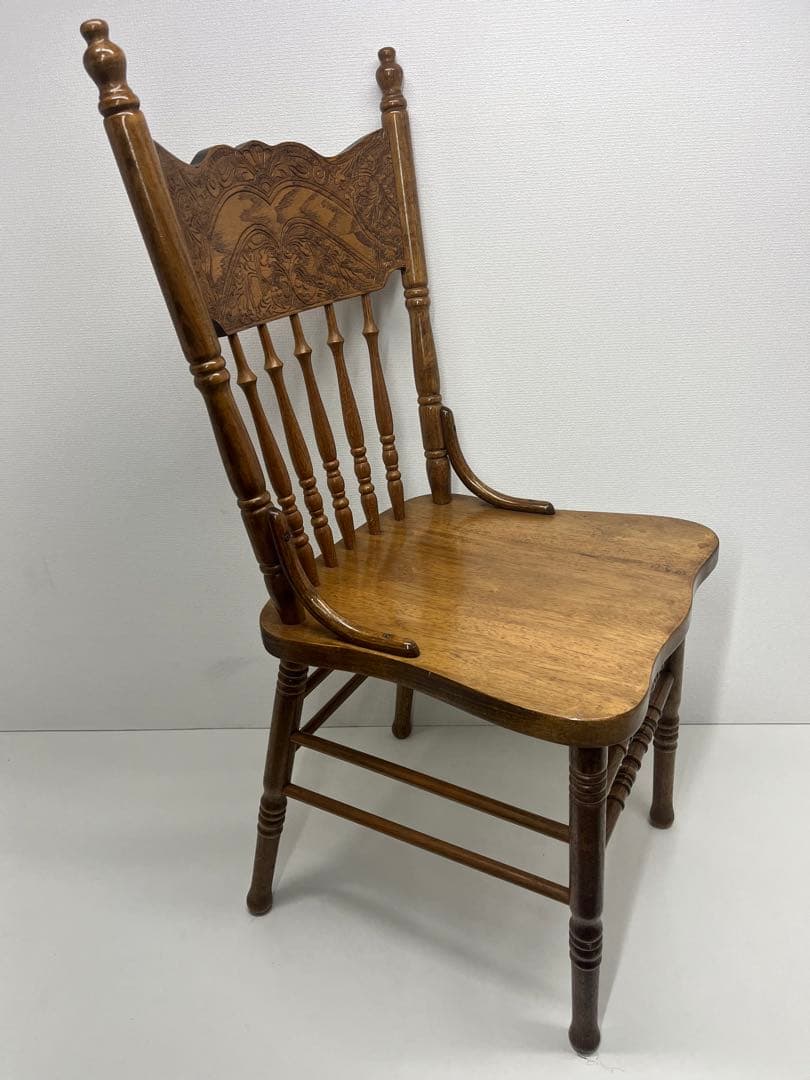 ③ ウィンザーチェア アジアン レトロ ビンテージ　アンティーク 送料無料