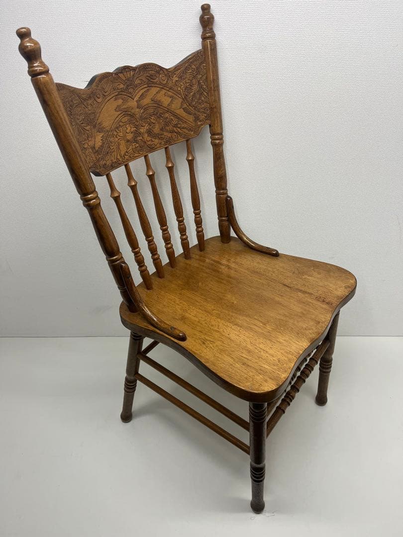 ③ ウィンザーチェア アジアン レトロ ビンテージ　アンティーク 送料無料