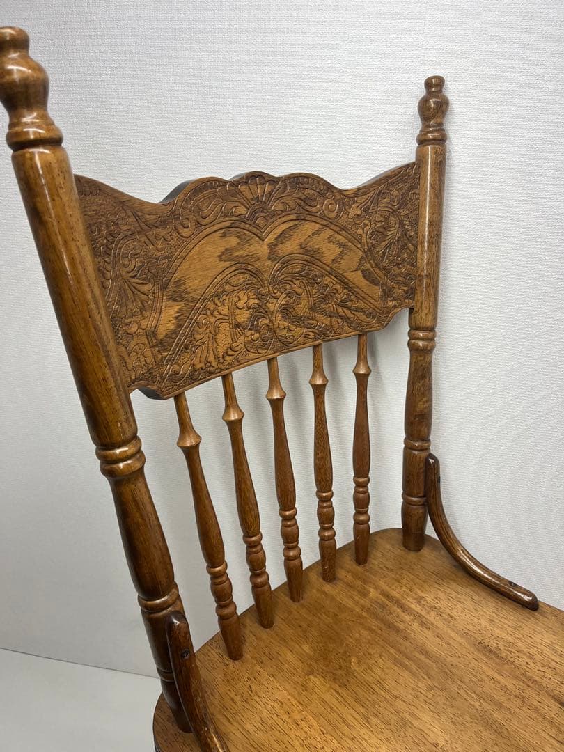 ③ ウィンザーチェア アジアン レトロ ビンテージ　アンティーク 送料無料