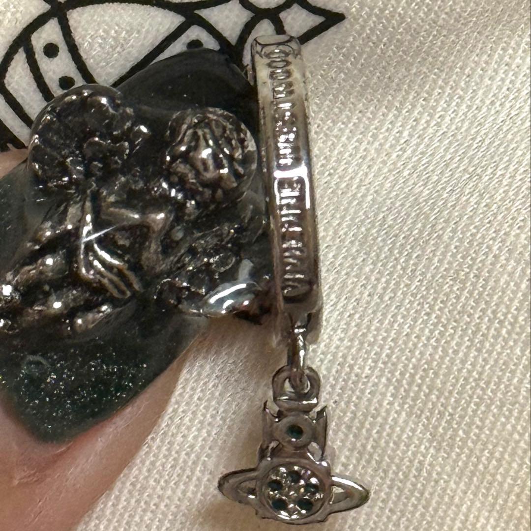 【Vivienne Westwood】 MAN BRANDITA フープピアス