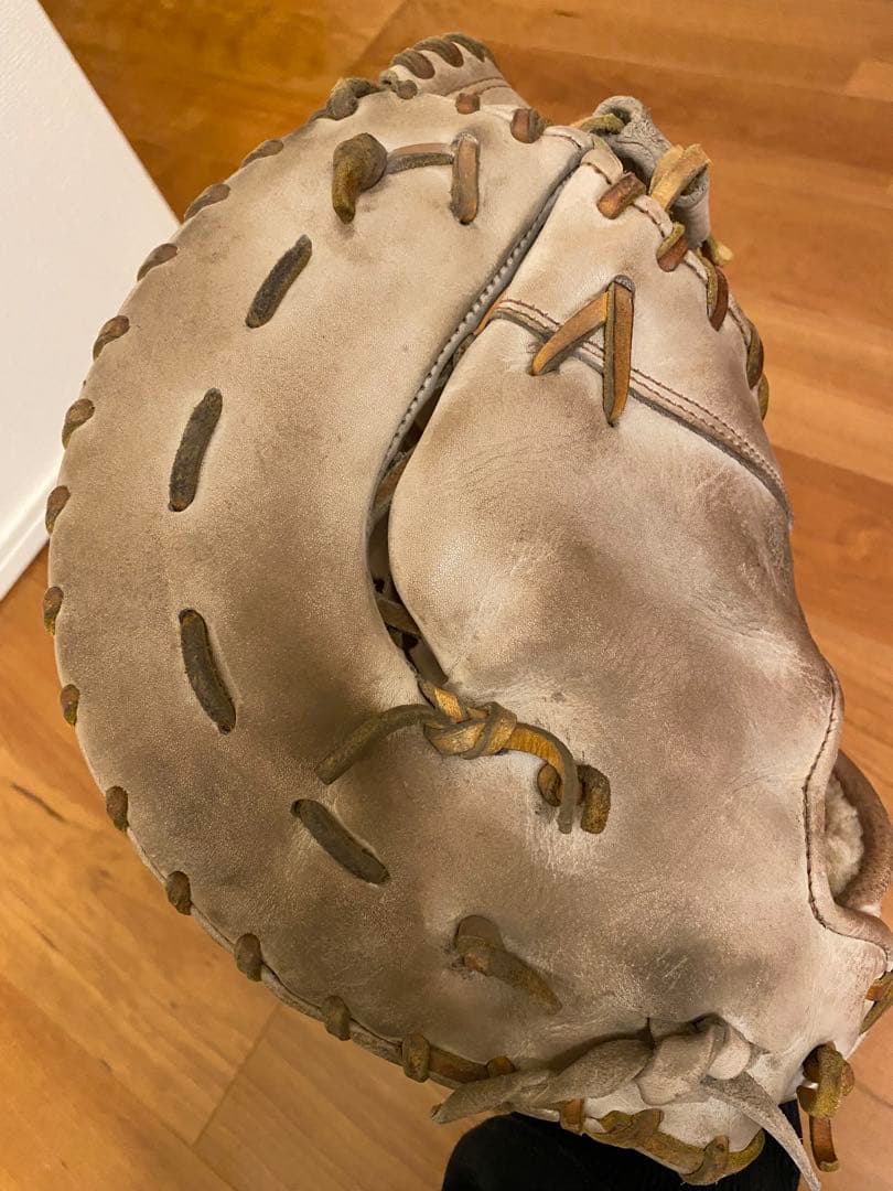 Mizuno グローバルエリート硬式用　ファーストミット　ホワイト