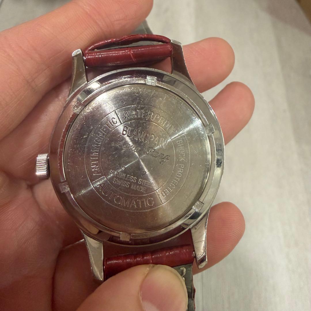 ブランパン アクアランゲ 自動巻き時計　稼働品