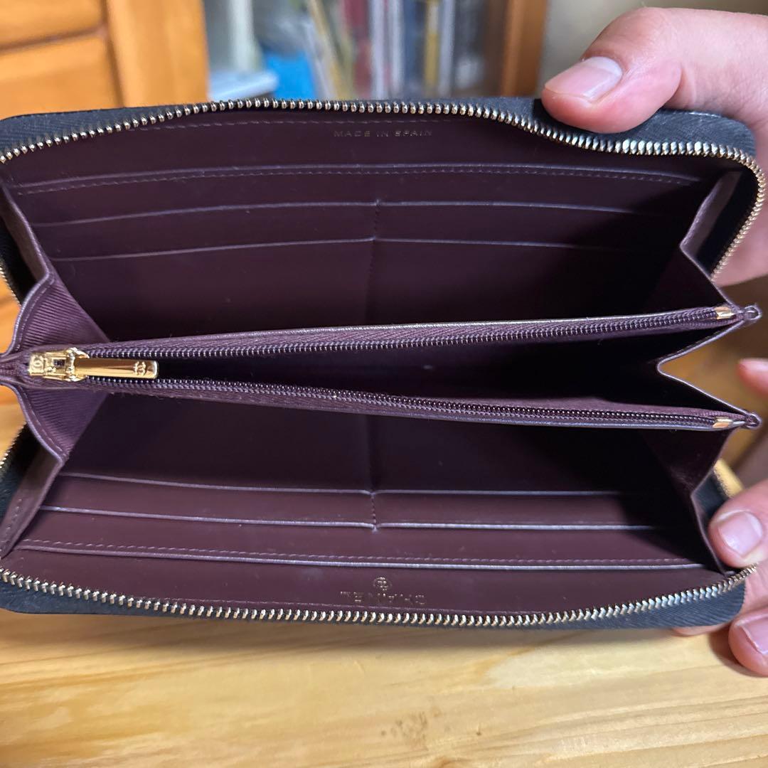 CHANEL【極美品】マトラッセ キャビアスキン キルティング 長財布