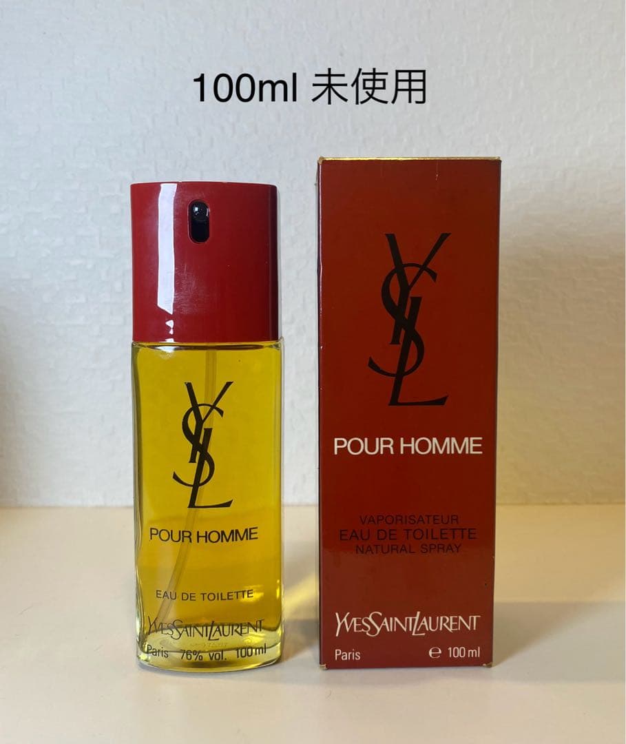【100ml未使用】イヴサンローラン プールオム オードトワレ スプレー