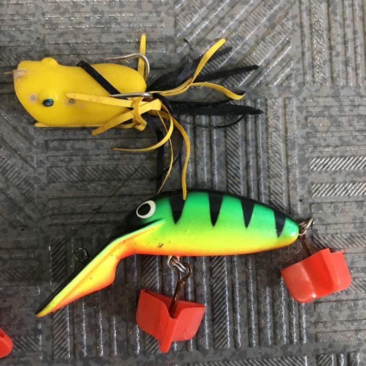 90年代　バスフィッシング　ビンテージルアー