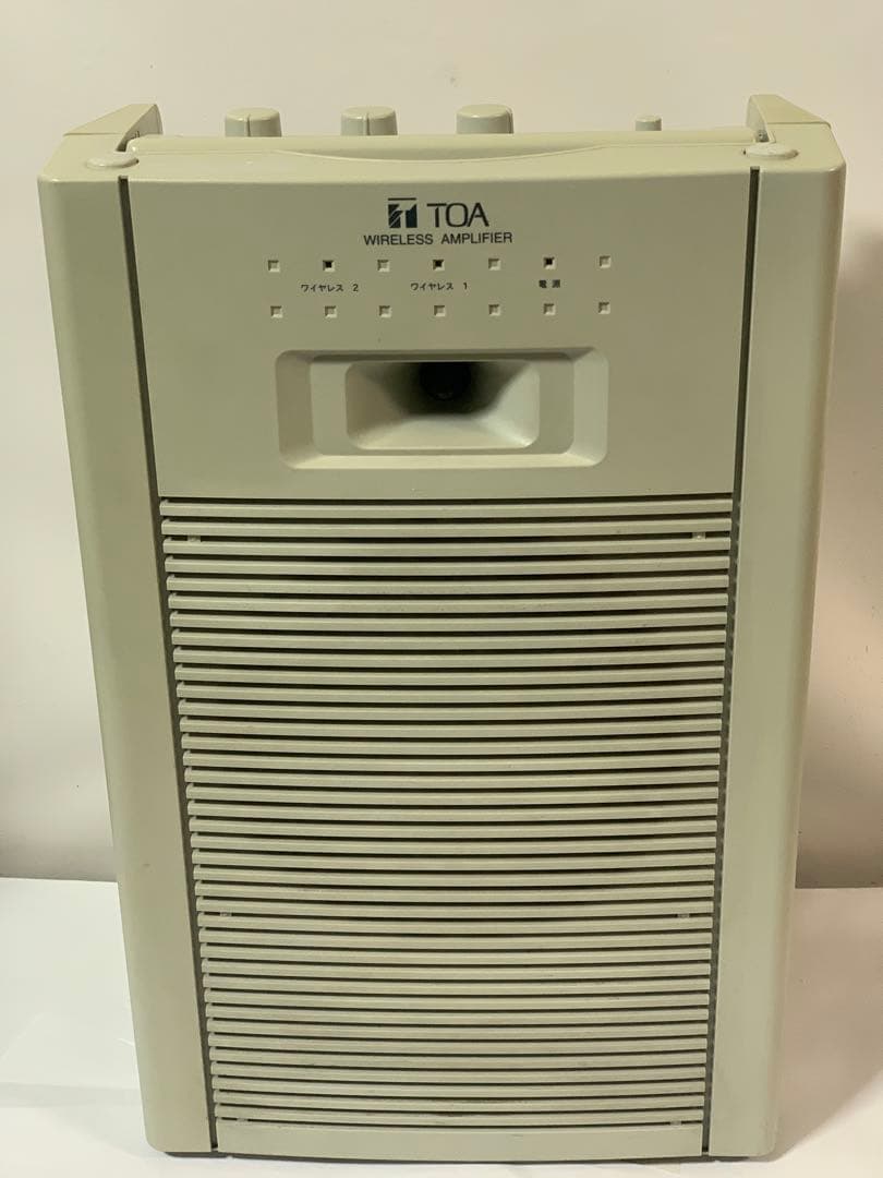TOA ワイヤレスアンプ WA-1702 マイク2本付き 動作確認済み