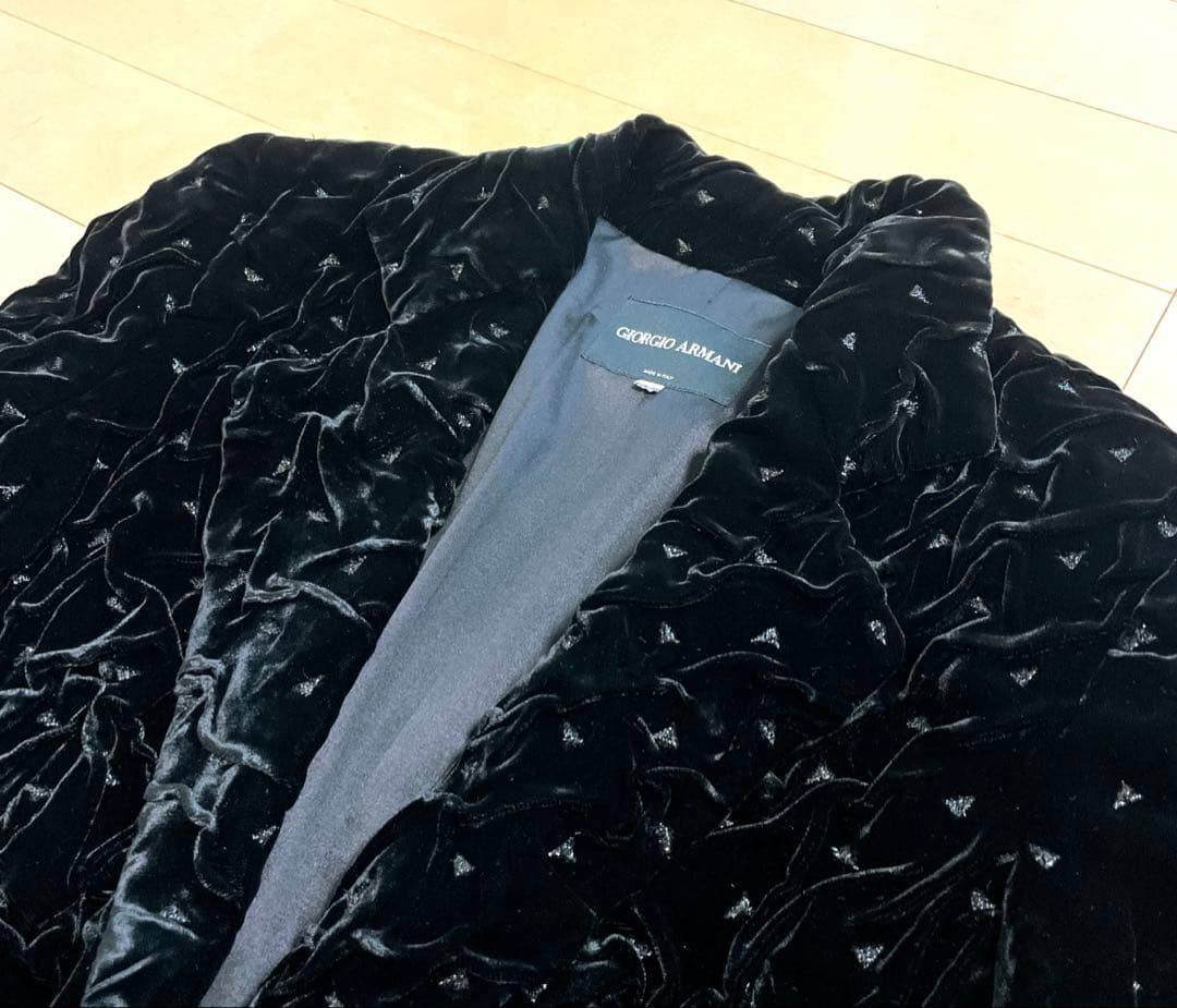 高級！ジョルジオアルマーニ レーヨン テーラード GIORGIOARMANI