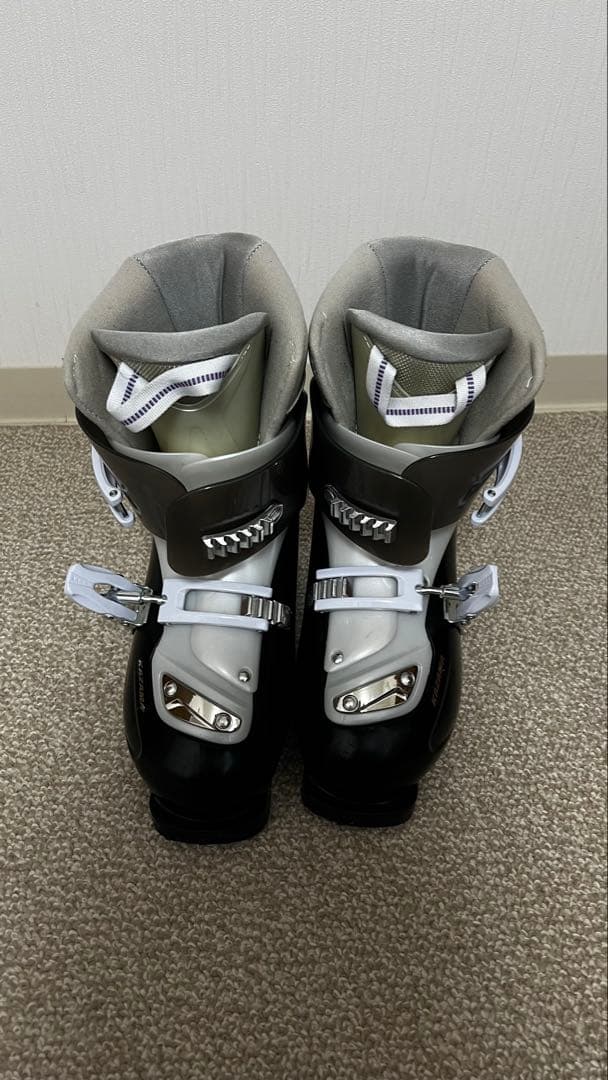 KAZAMA スキー板152・ブーツ24・ポール・ケース4点セット