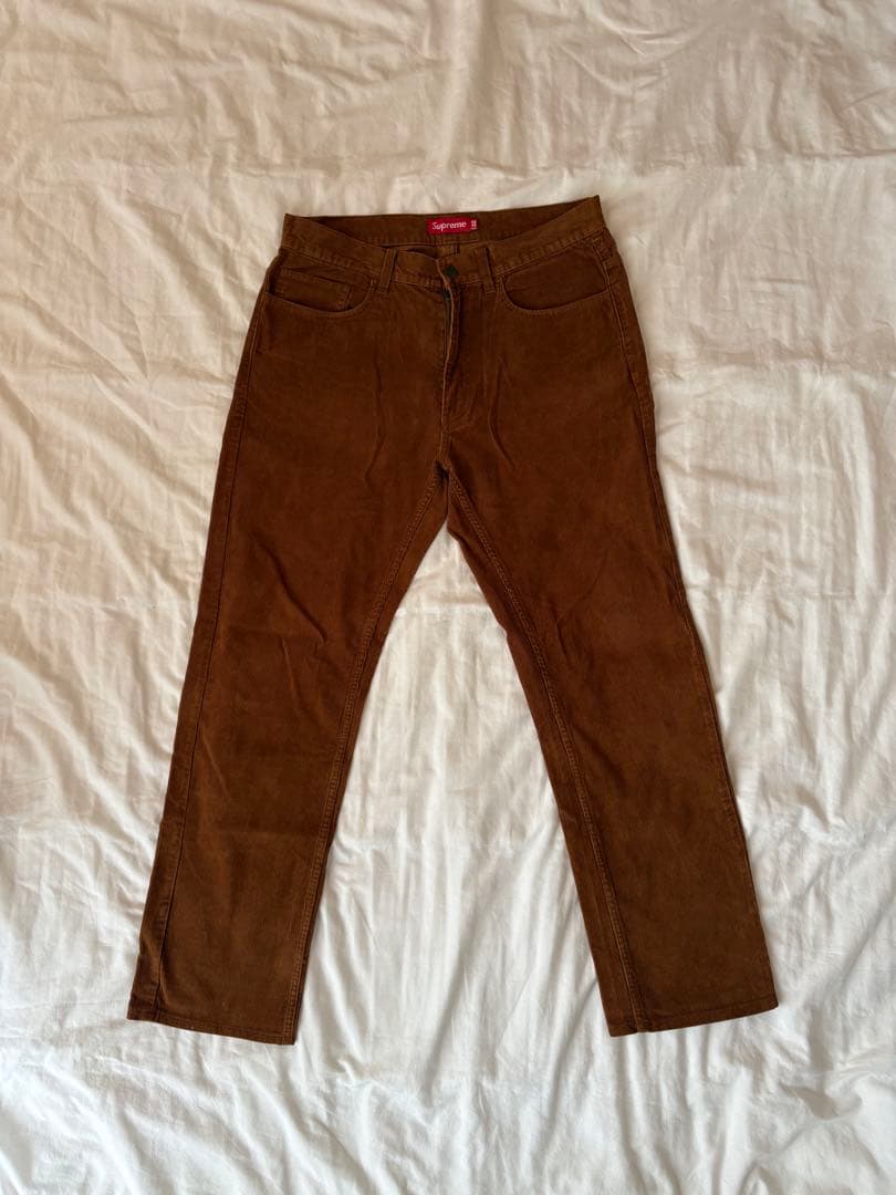 超美品！Supreme コーデュロイパンツ 32 ブラウン