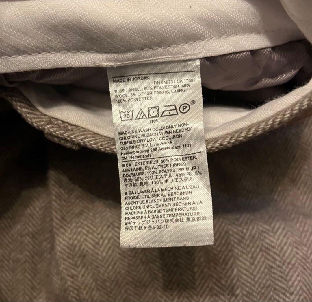 激レア BANANA REPUBLIC バギースラックス ワイドパンツ ウール