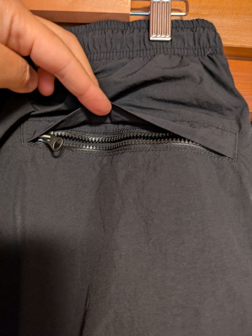 NIKE LAB ナイキラボ ナイロントラックパンツ ブラック