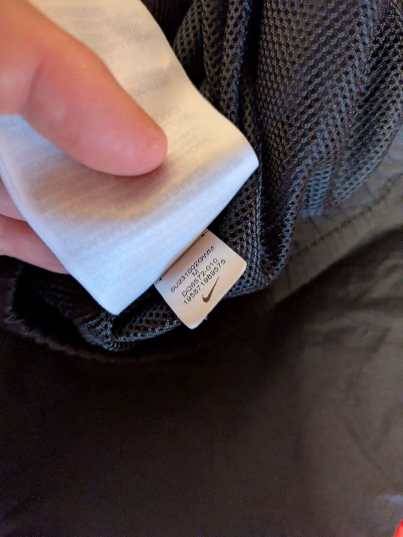 NIKE LAB ナイキラボ ナイロントラックパンツ ブラック