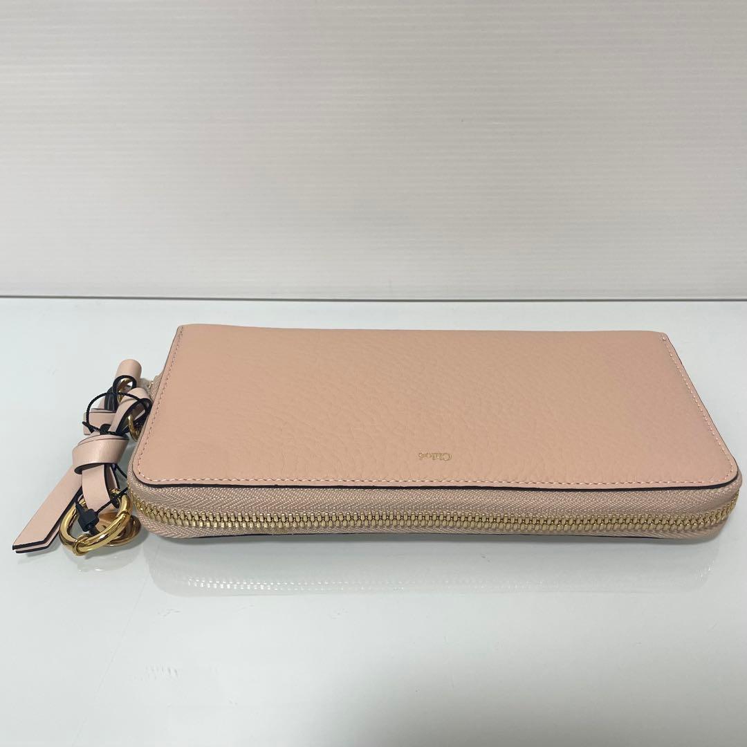 Chloe クロエ アルファベットライン 長財布 ラウンドジップウォレット