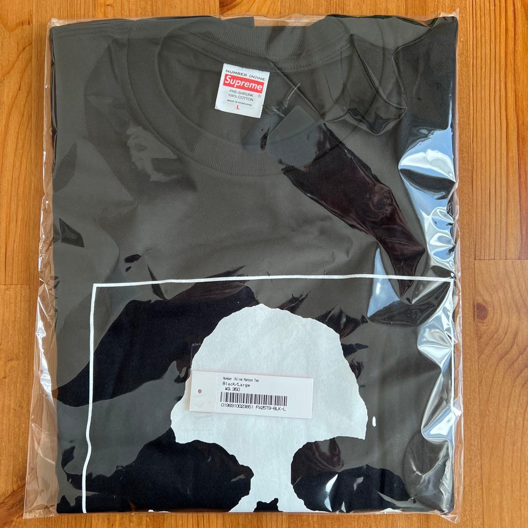 Supreme Number (N)ine Manson Tee ブラック