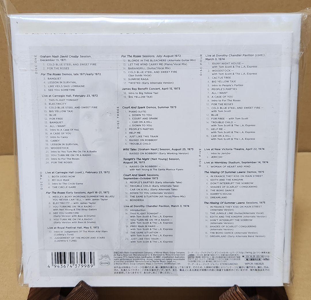 シュリンク未開封 Joni Mitchell Archives Volume 3