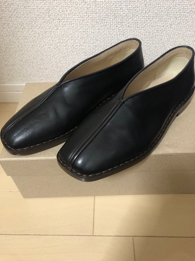 靴 LEMAIRE FLAT PIPED SLIPPER size40