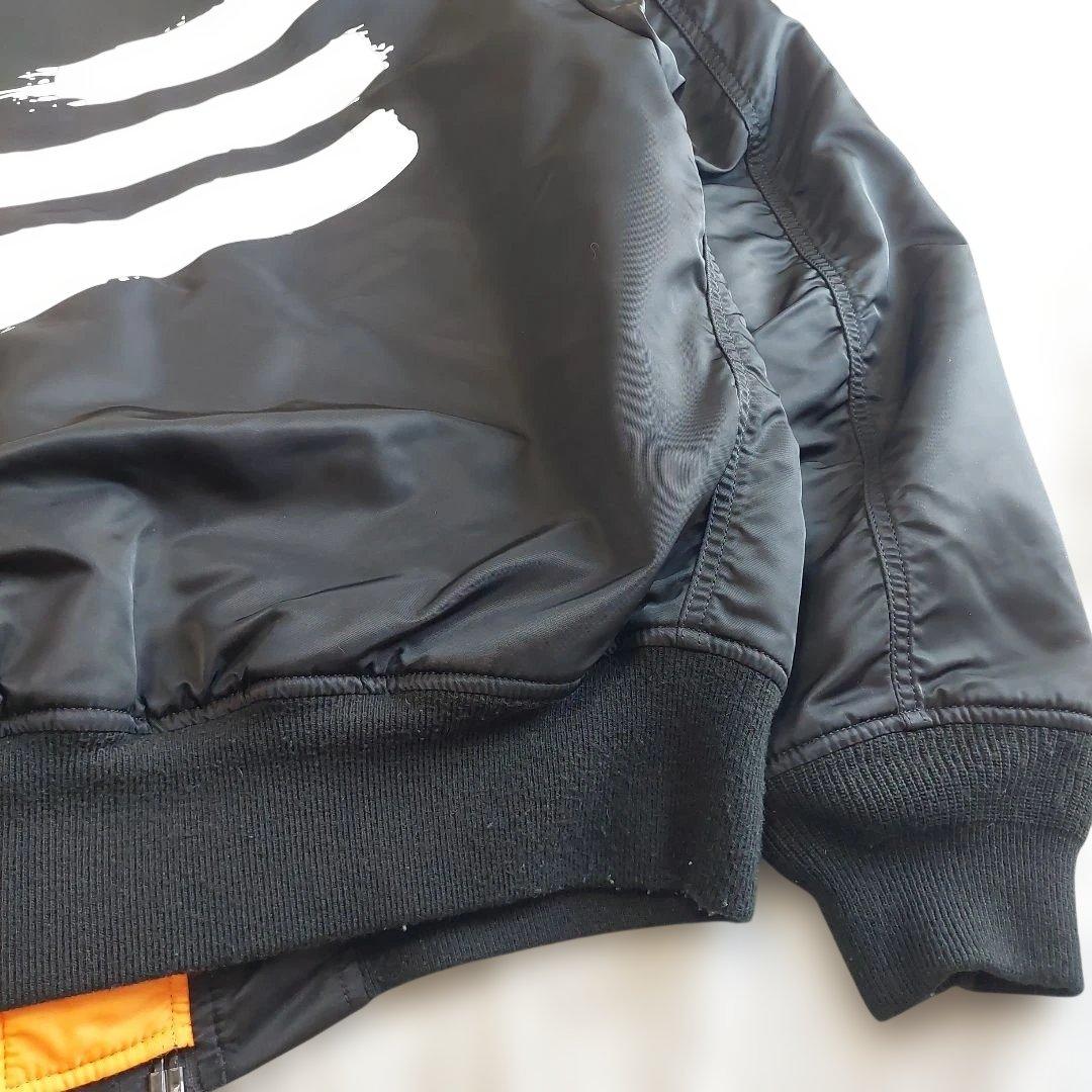 THE THREE STRIKES MA-1 ALPHA フライトジャケット