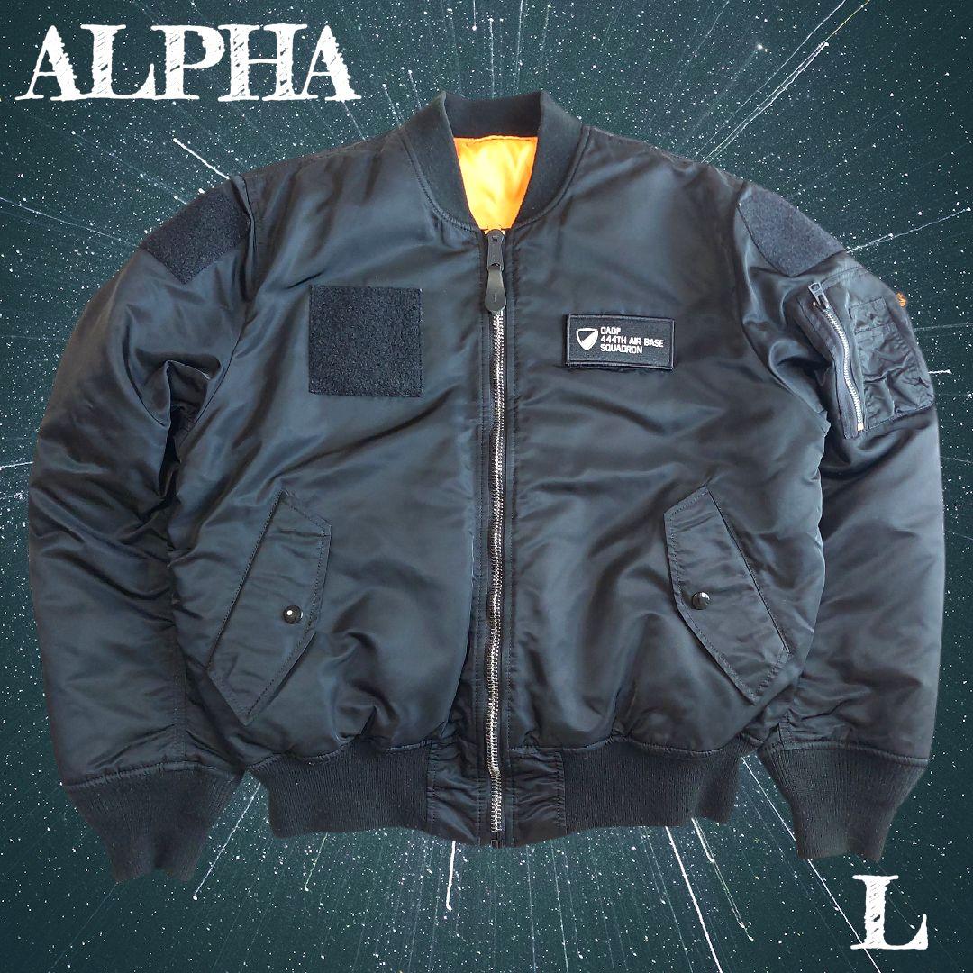 THE THREE STRIKES MA-1 ALPHA フライトジャケット
