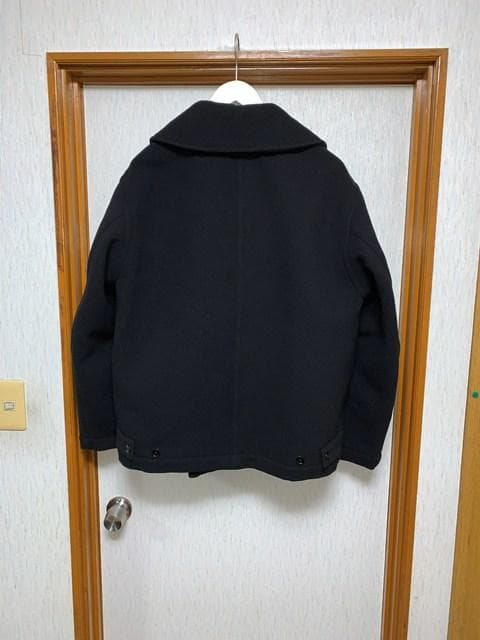 44 美品 25AW LEMAIRE BOXY PEACOAT Pコート