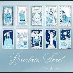 【正規品タロットカード】タイ希少デッキ✨陶磁器をイメージした美しい色彩ポーセリン