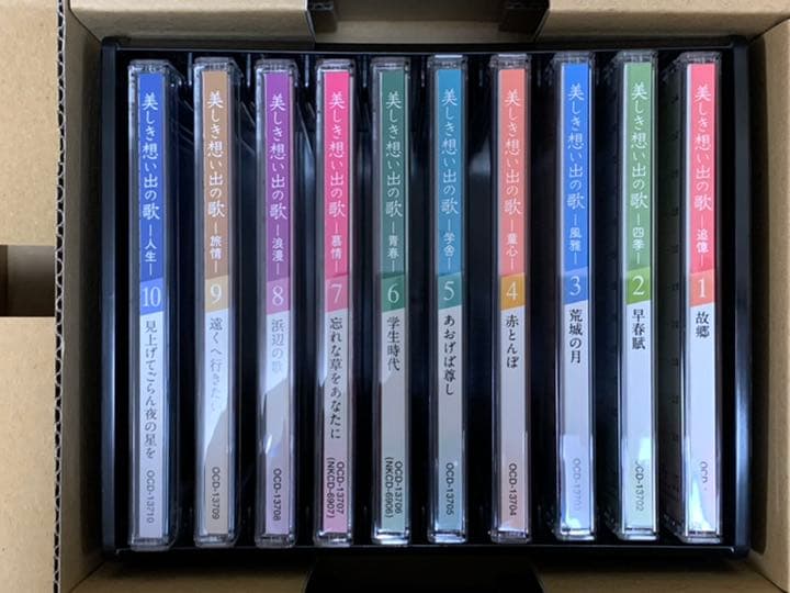 ユーキャン　童謡・唱歌　CDセット　「美しき想い出の歌」