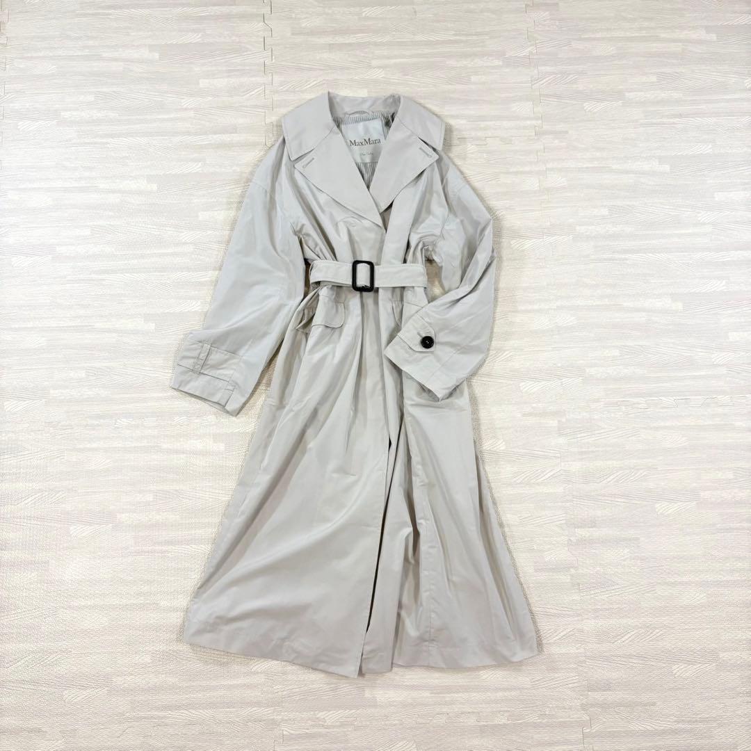 未使用級✨マックスマーラ　MaxMara　キューブ　トレンチコート　36　近年