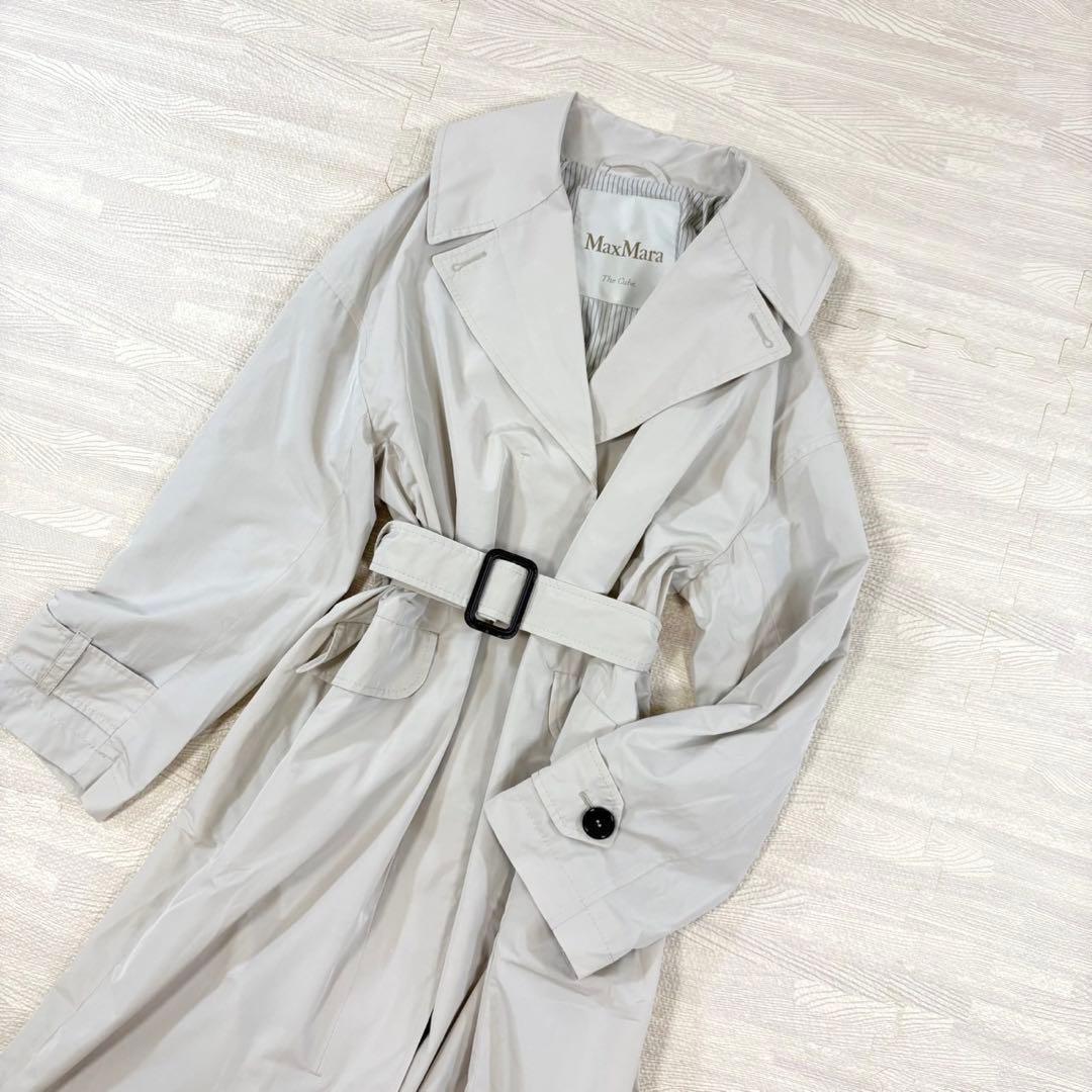 未使用級✨マックスマーラ　MaxMara　キューブ　トレンチコート　36　近年
