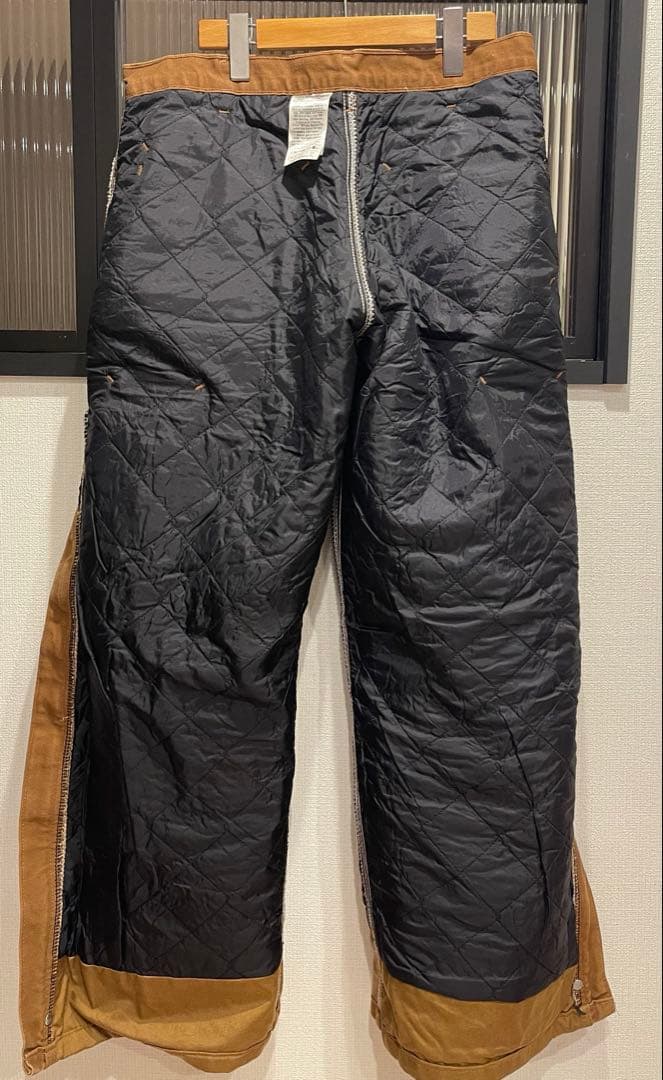 き*ん様 【カーハート】ダブルニー　ワークパンツ　32×30 極太　裏地キルティ