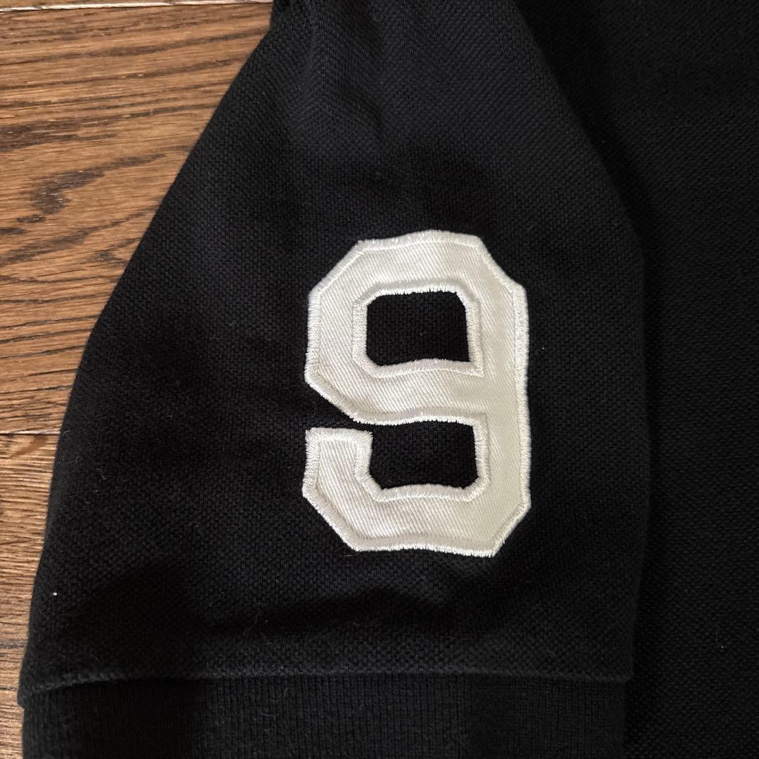 希少　A Bathing Ape 黒 ポロシャツ サイズM