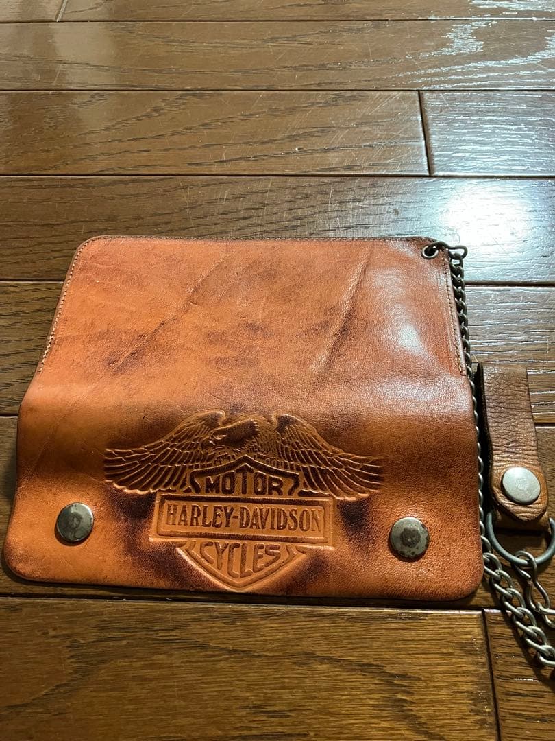 Harley-Davidson レザー長財布 ヴィンテージ