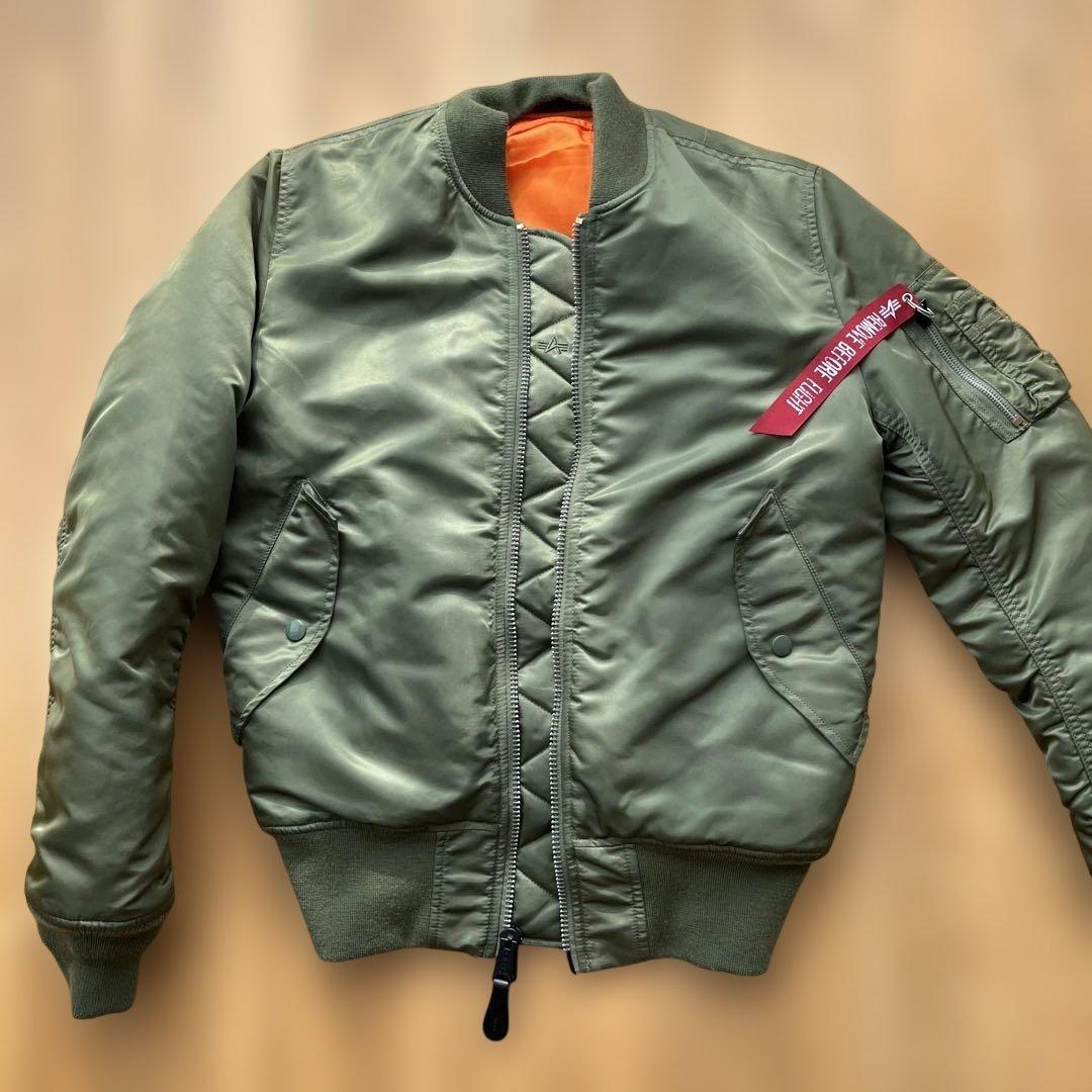 ALPHA INDUSTRIES MA-1 フライトジャケット Sサイズ