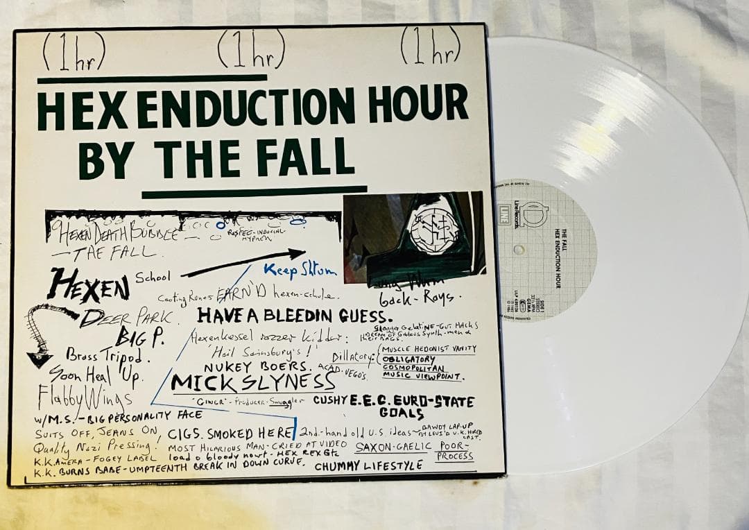 The Fall Hex Enduction Hour ホワイトレコード レア