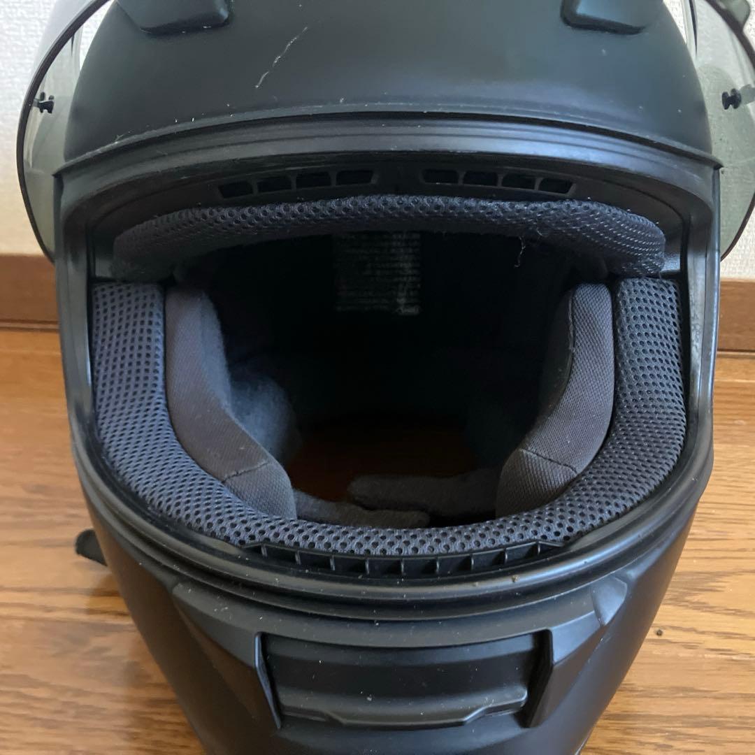 SHOEI フルフェイスヘルメット マットブラック　XR-1100