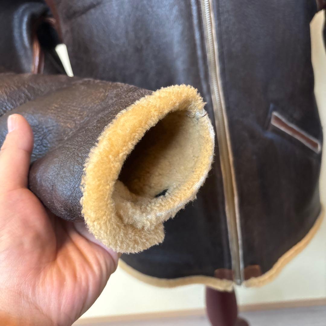 リアルマッコイズ B-6 ムートンジャケット TYPE B-6 40R