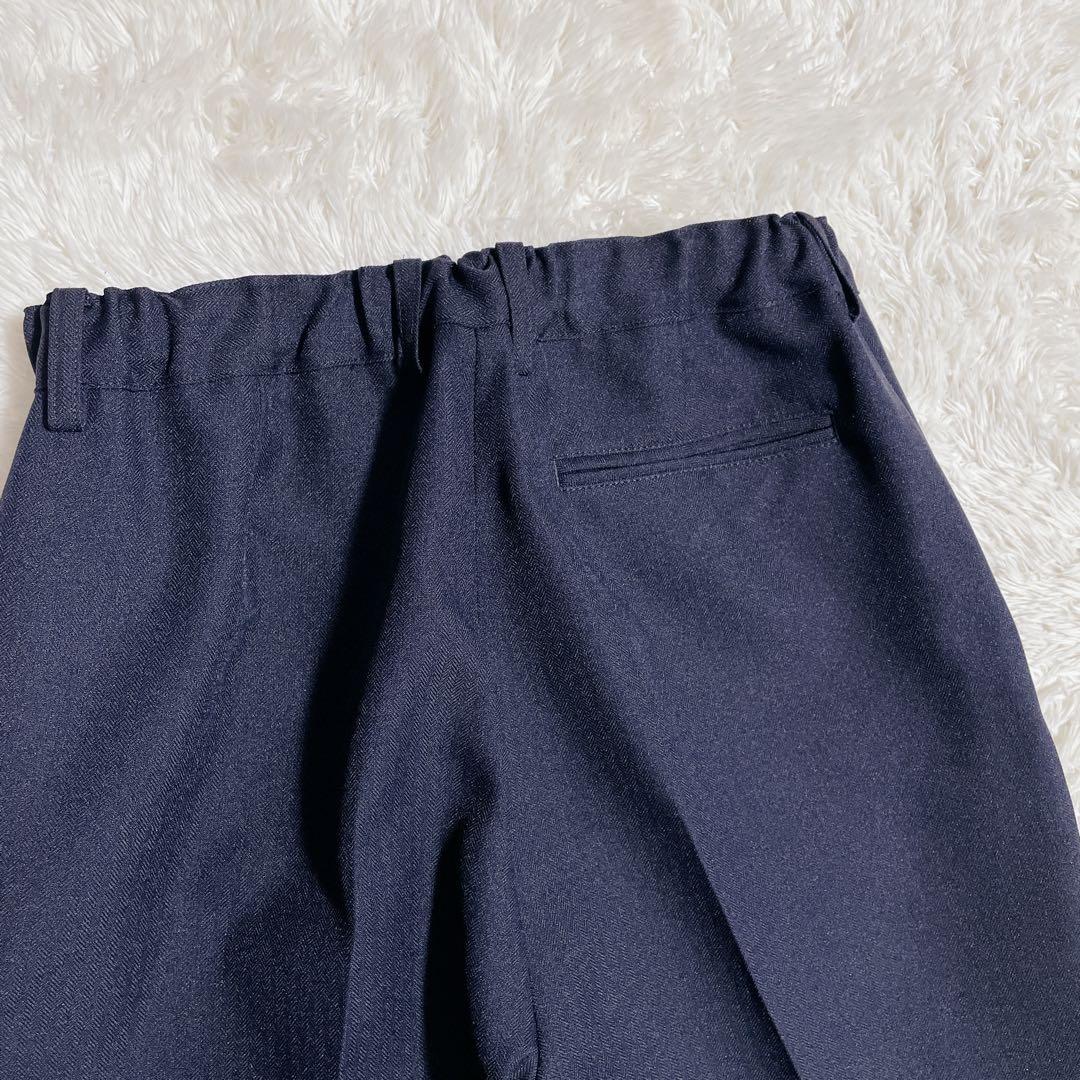 極美品　WF ワンダーファクトリー　スリーピース　スーツ　6点　160 ネイビー