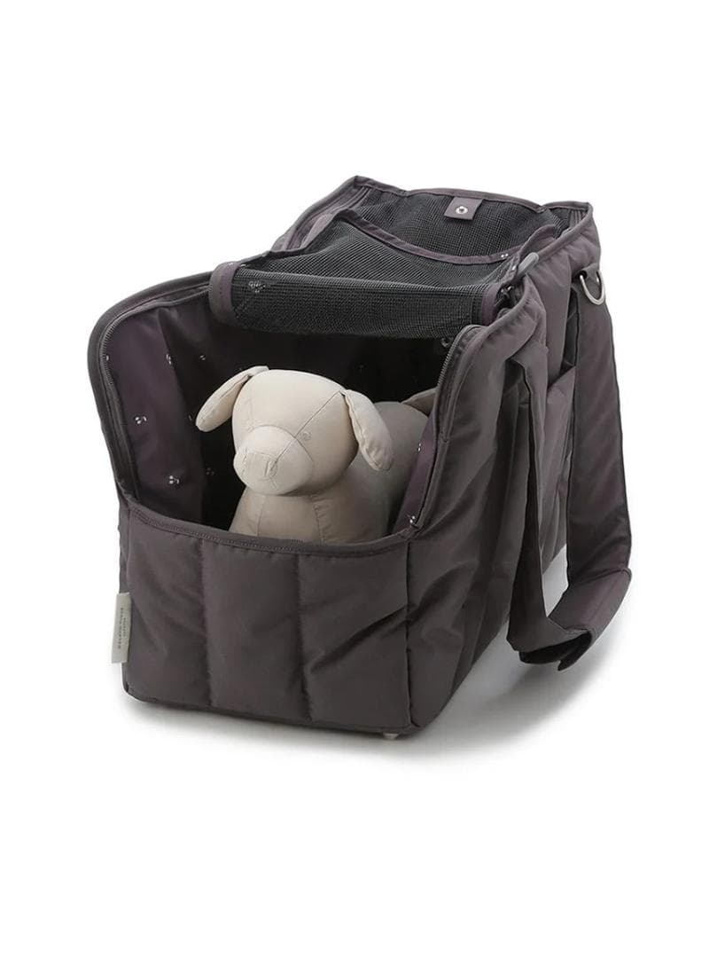 【新品】gelato pique キルティングキャリーバック CGRY