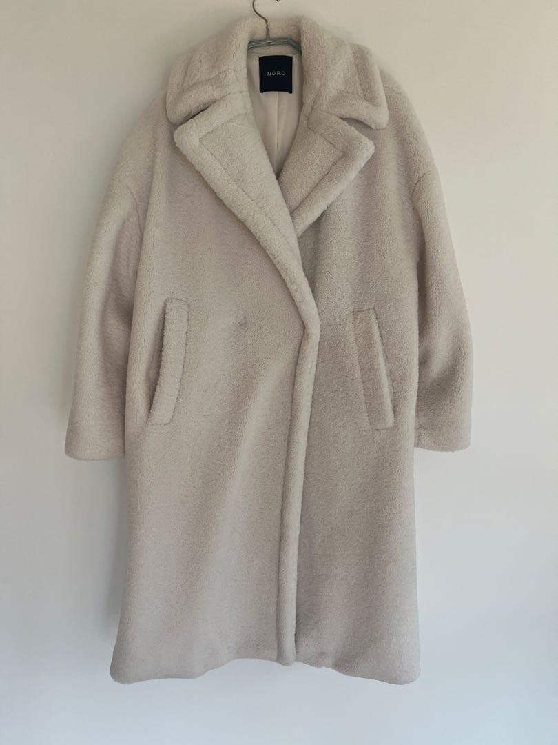 norc ボアロングコート　テディコート　ノーク