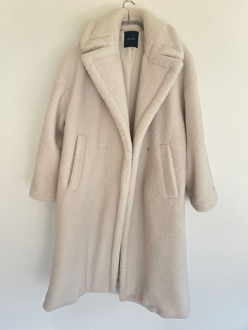 norc ボアロングコート　テディコート　ノーク