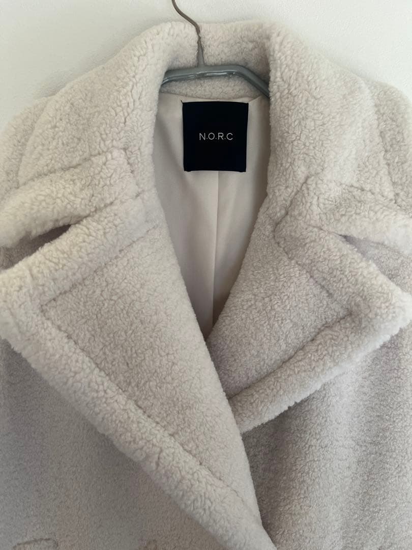 norc ボアロングコート　テディコート　ノーク