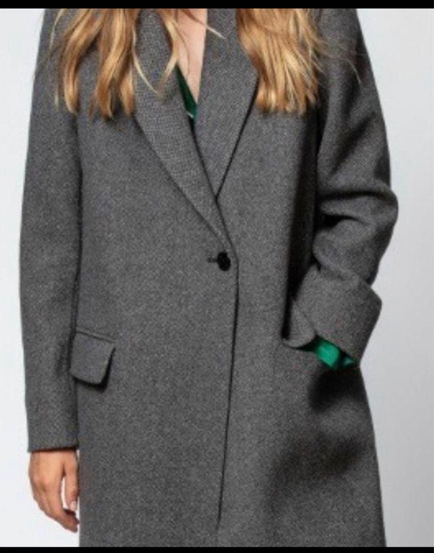 Zadig & Voltaire◻︎チェスターコート◻︎XS◻︎ロゴバッチ付き