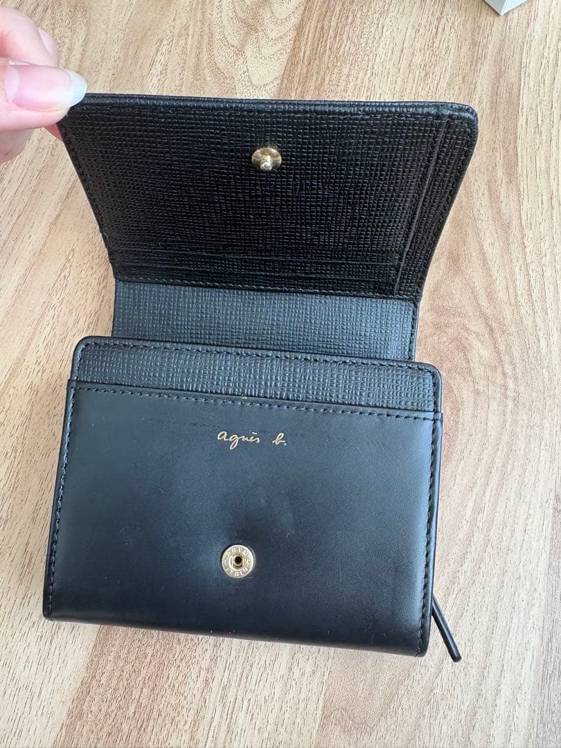 agnes b. ブラック 財布