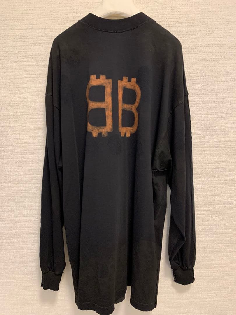 新品未使用タグ付き　バレンシアガ　パリスムーン　ロングTシャツ