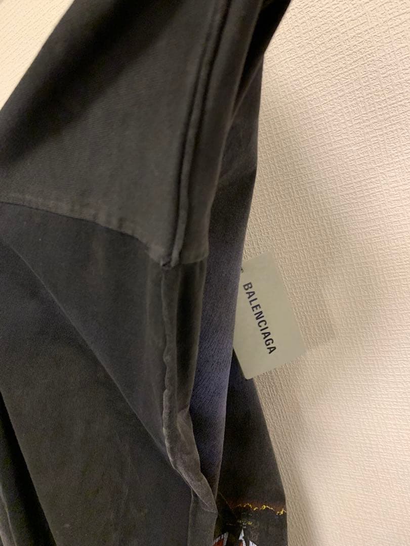 新品未使用タグ付き　バレンシアガ　パリスムーン　ロングTシャツ