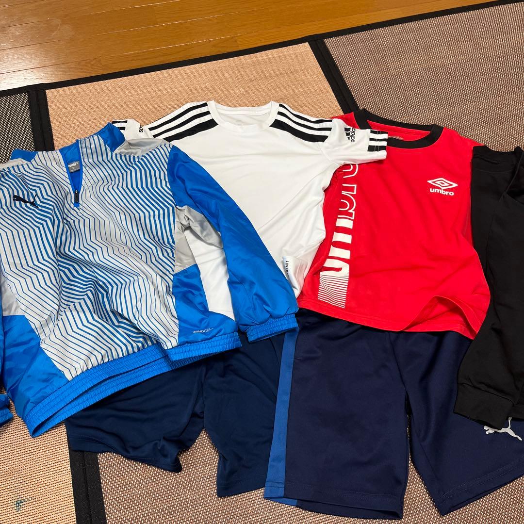 美品 7点 サッカー ウェア 130