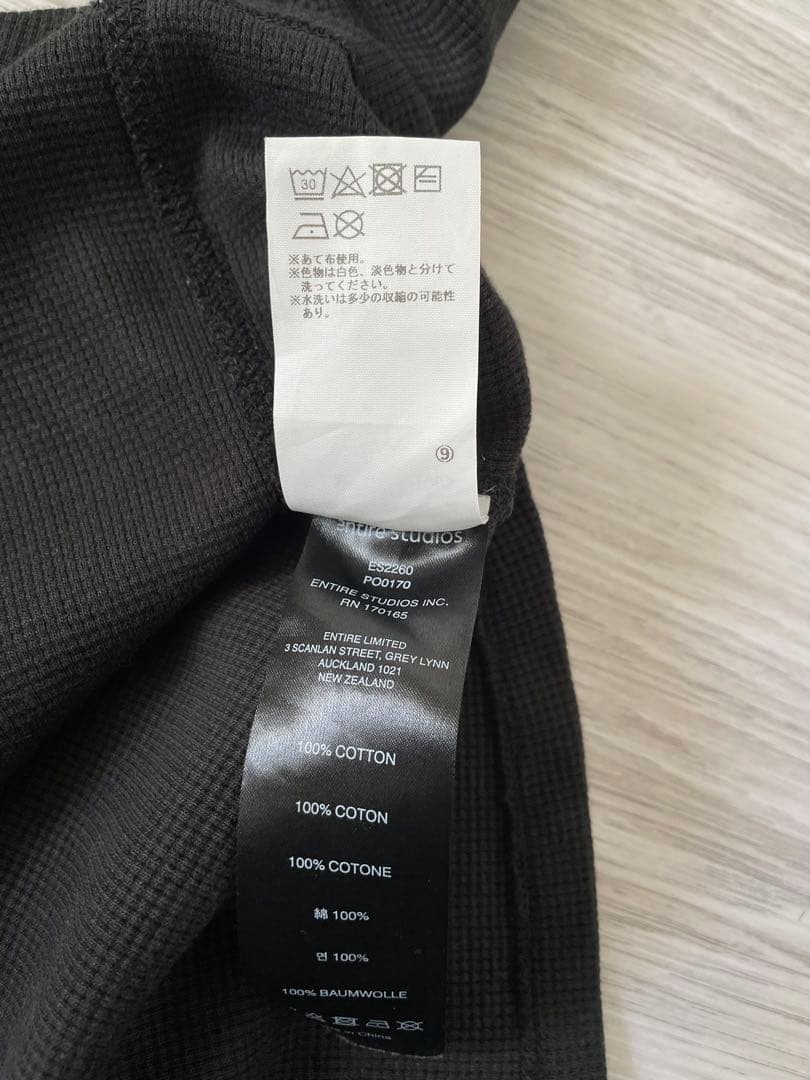 Entire Studios ロングスリーブ