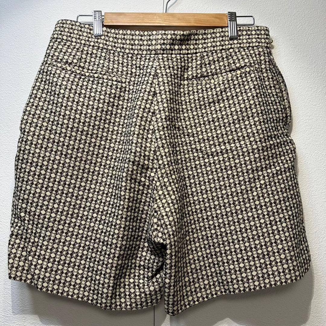 希少 ポールスミス 上質 ウール シルク 総柄 ジャケット パンツ セットアップ