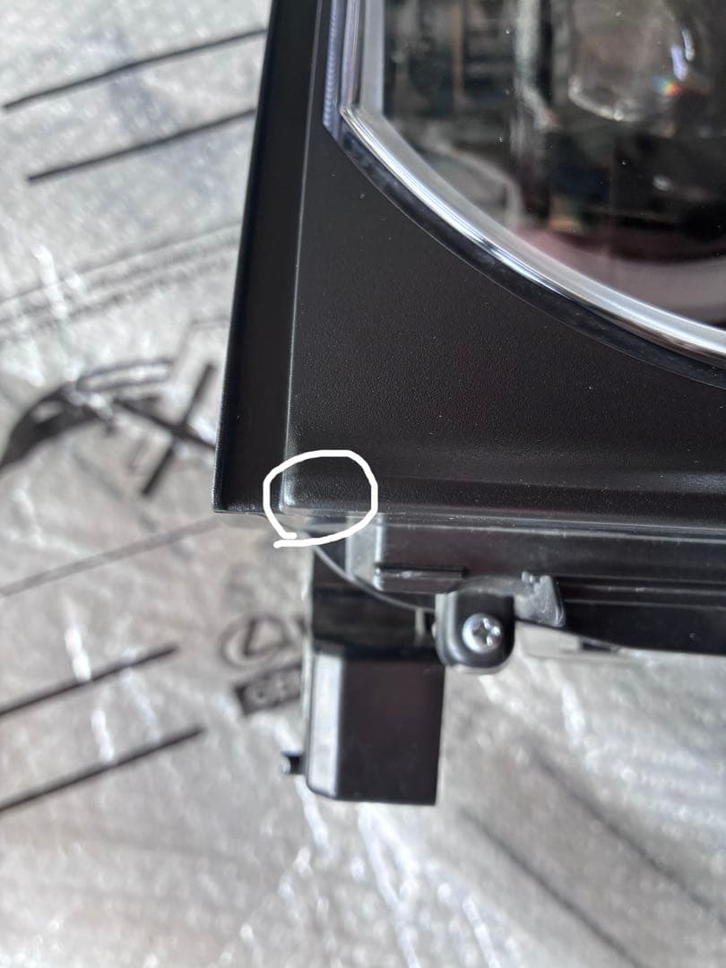 ランクル250 丸目ヘッドライト左右セット