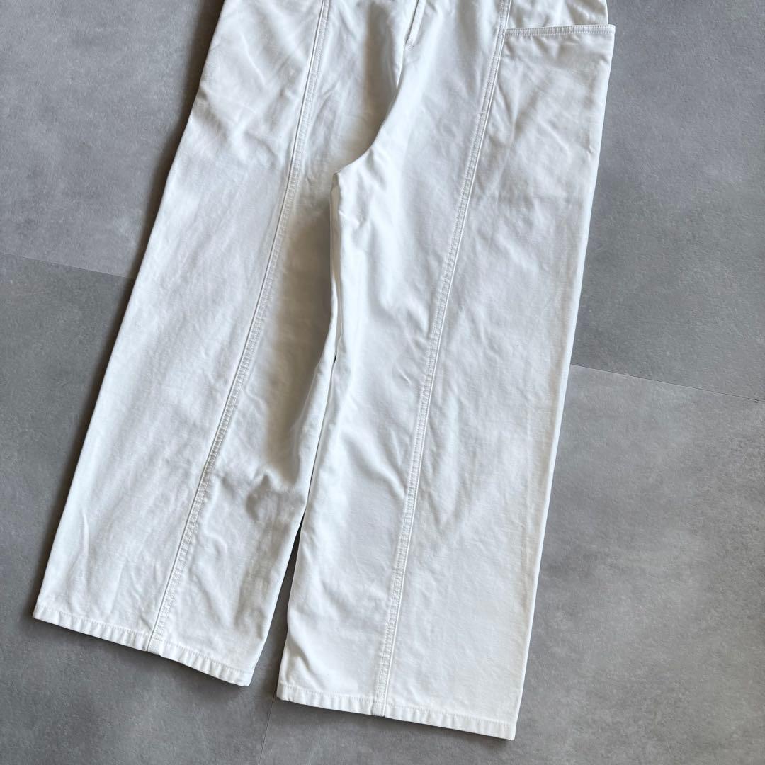 【美品✨】R.H. オーバーオール　コットンオールインワン　白　サロペット